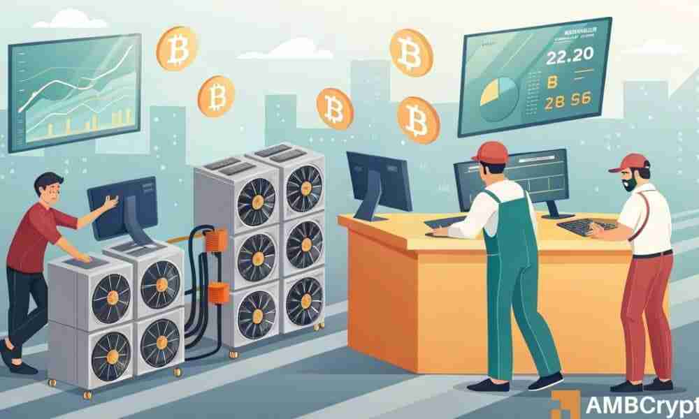 Bitcoin Miners在ATH命中后一直在出售BTC，但尚未影响价格